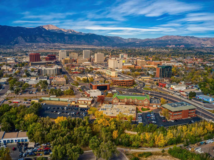 9. Colorado Springs, Colorado