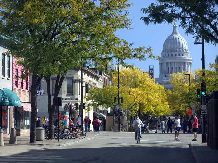 11. Madison, Wisconsin