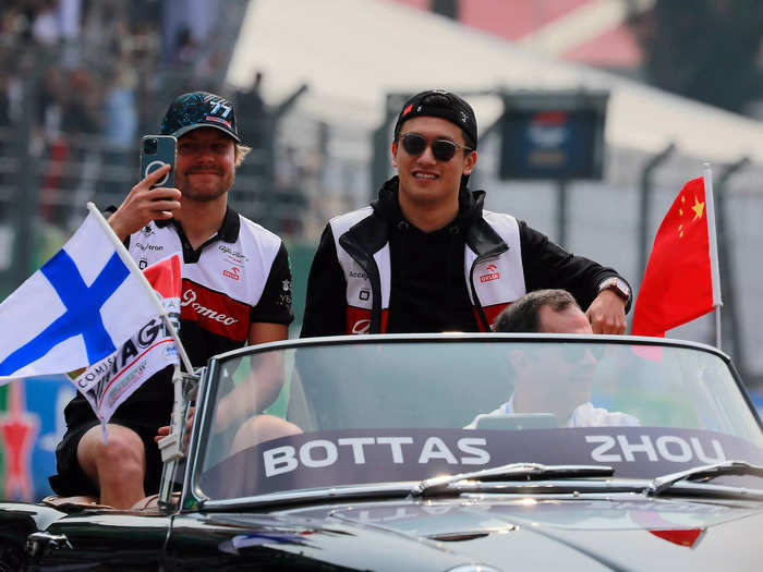 In 2022, Zhou made history by being the first-ever Chinese driver in Formula 1.