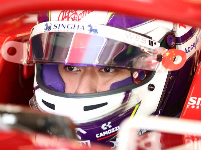 Zhou Guanyu is the first Chinese driver to compete in Formula 1.