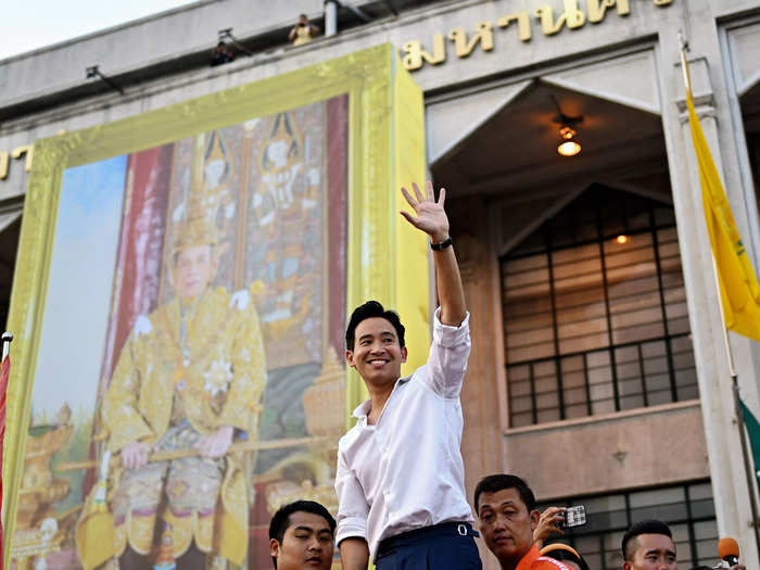 Pita was the first Thai student to receive an international scholarship from Harvard.