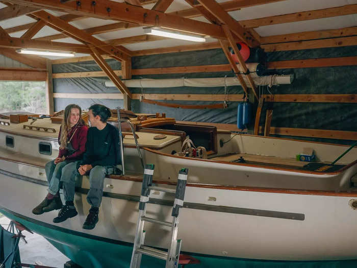 So, the couple left Magic Carpet in a Swiss boatyard while they refurbished an ocean-faring sailboat, which they