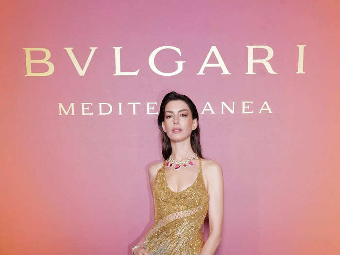 But she outdid herself again at a Bvlgari event in Venice, Italy, this week.