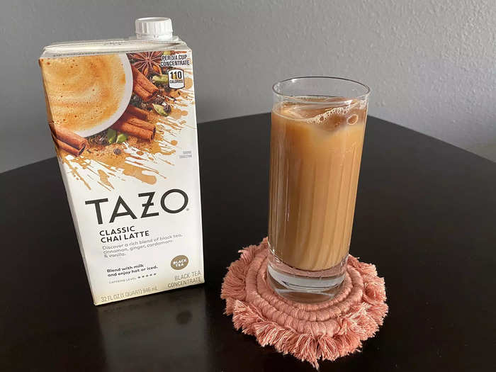 I loved the iced version of Tazo