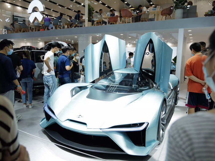 2. Nio, a premium EV brand, says it will not join Tesla