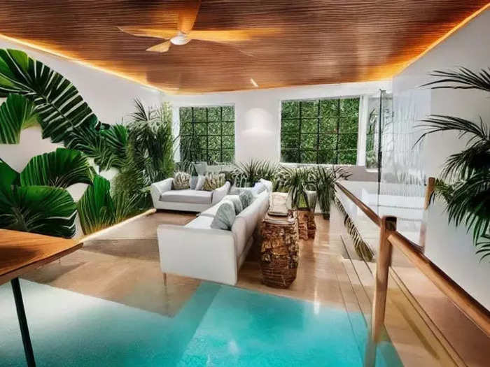 A pool in my living room would be a dream come true, but the people living downstairs probably wouldn