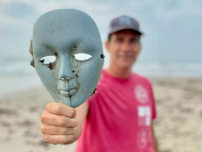 Every year, the Mission-Aransas Reserve in Port Aransas, Texas, auctions off debris that washes up on its beach to raise funds.