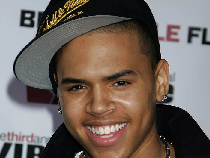 Chris Brown released his eponymous debut album in 2005.