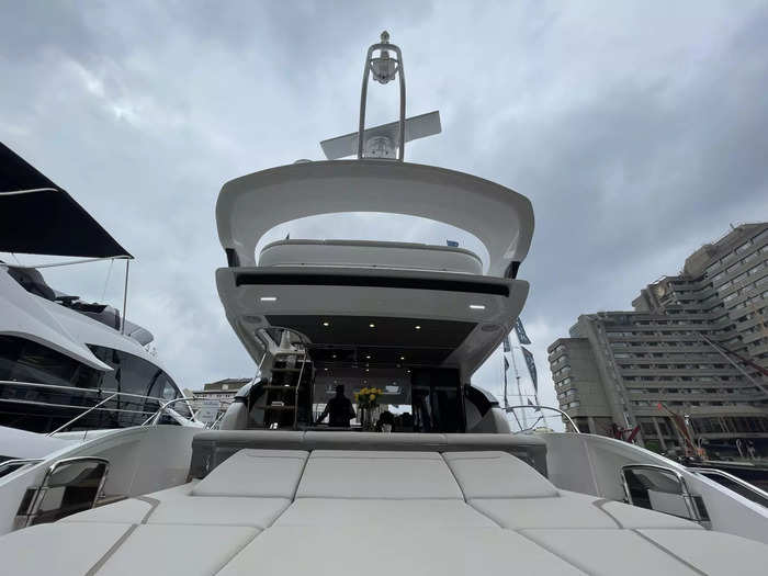 The Princess Yacht S62 was less than a month old and had a price tag of £3 million ( about $3.7 million).