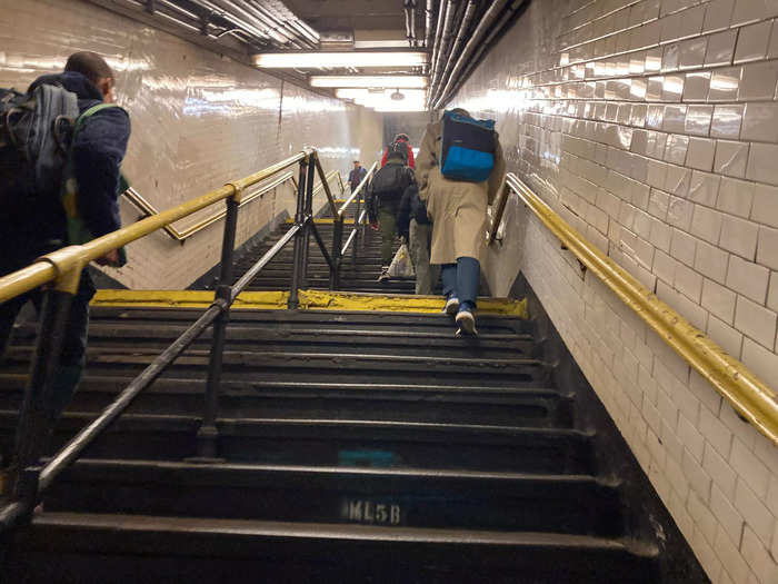 Most subway stations are inaccessible for people with physical disabilities.