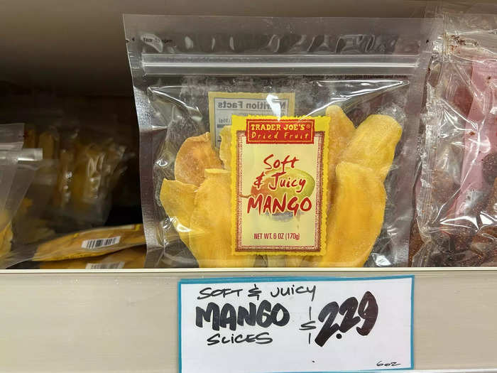 I love a lot of different dried fruits, but Trader Joe