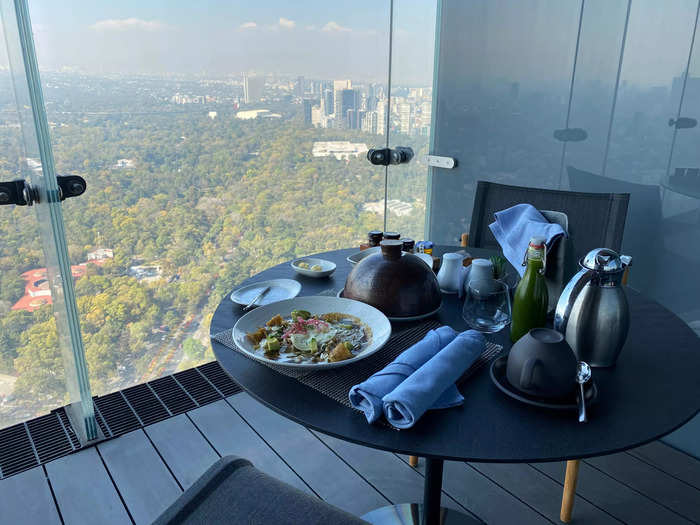 The Ritz-Carlton Mexico City had some of my favorite views and I appreciated the attentive staff.