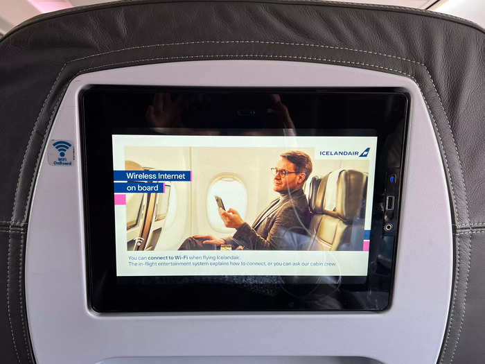 As a Saga Premium passenger, I had free Wi-Fi on my phone and laptop throughout the flight.