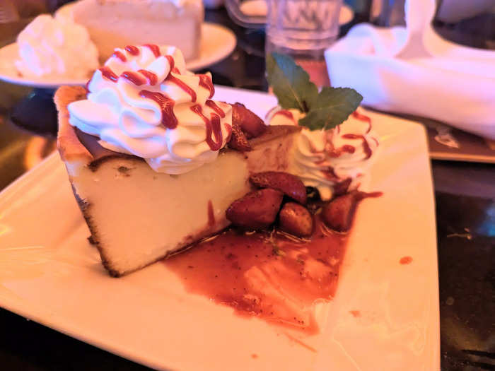 Narrowing our cheesecake choices down from over 30 options was a challenge.