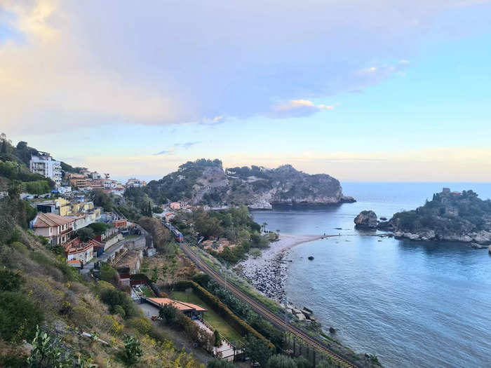 In real life, people can visit the island by foot depending on the tide, or alternatively by private tour. I only viewed it from afar, but noticed there were many visitors.