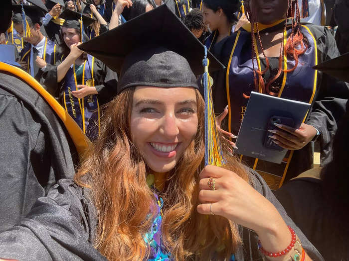 Many speeches later, we moved the tassels on our caps.