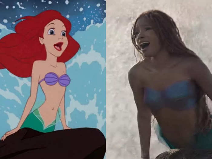 Ariel is aged up to 18 in the remake.