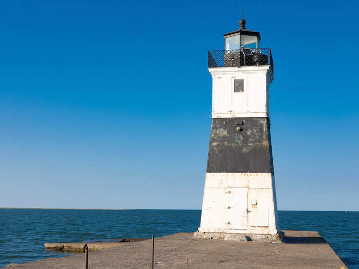 Erie Harbor North Pier Lighthouse, Erie, Pennsylvania