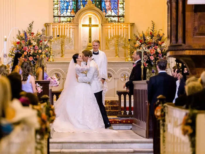 Morehouse said her favorite part of the wedding was the ceremony.