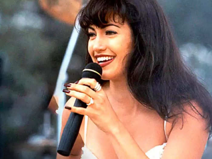 2. Playing musician Selena Quintanilla-Pérez in "Selena," Lopez found her breakout role.