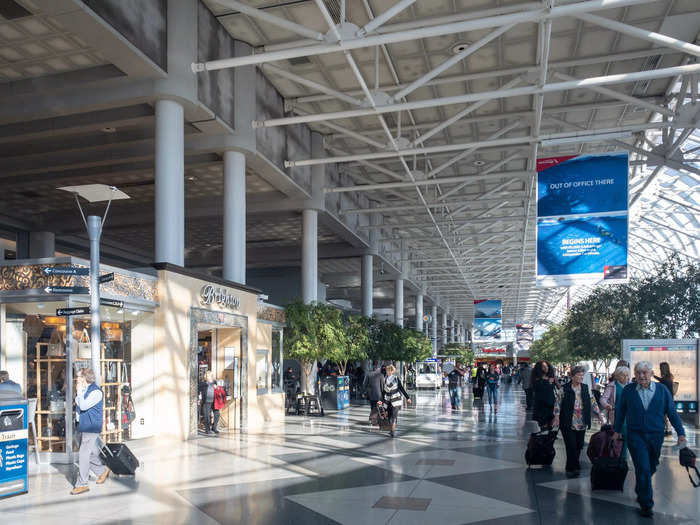 5. Charlotte Douglas International Airport: 27.96%