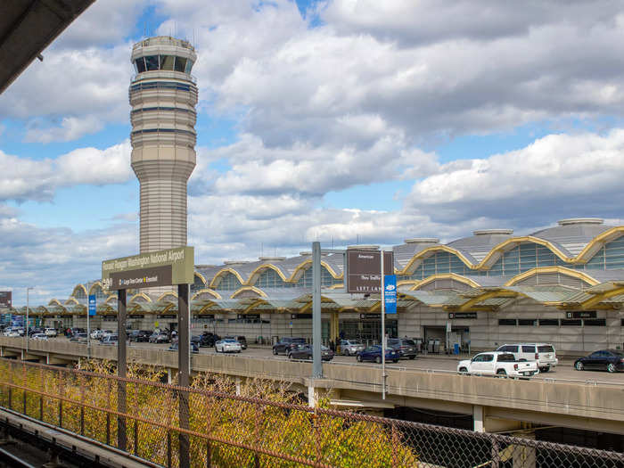 8. Ronald Reagan Washington National Airport: 26.70%