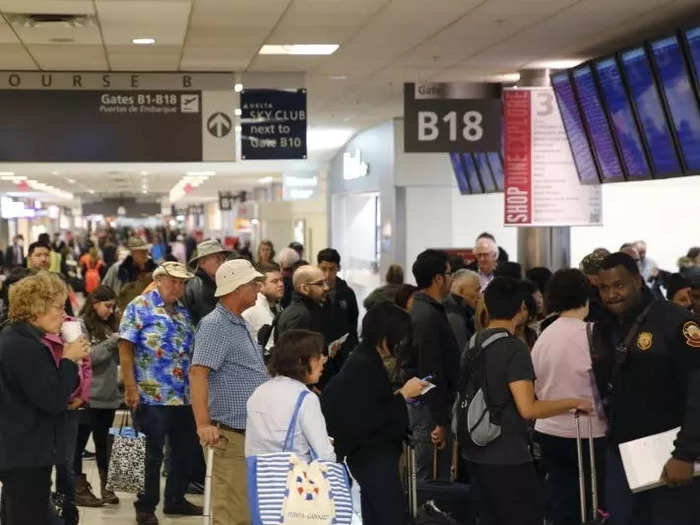 13. Hartsfield - Jackson Atlanta International Airport: 23.31%