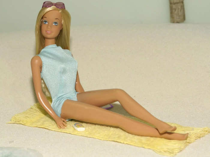 In 1972, Barbie sales fell for the first time. At the time, Mattel released the first Barbie — the 1971 Malibu Barbie — that stared outward rather than gazed down, meaning she went from being an object to a subject.