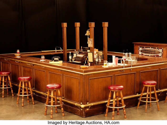 The bar from "Cheers," an iconic sitcom that ran from 1982 to 1993 and won 28 Emmy Awards, is available in all of its splendor. Bidding started at $155,000.