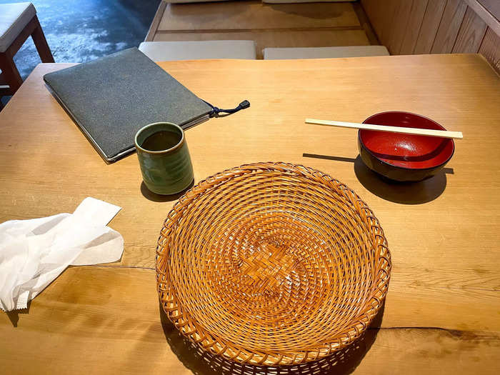 As I finished my lunch, I chatted with Yosuke Miura, the third-generation owner-chef. He told me I was one of his last lunch customers — the restaurant had sold out of onigiri.