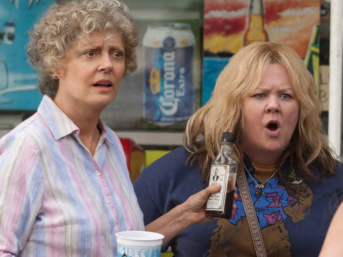 20. In 2014, McCarthy starred alongside Susan Sarandon in the romantic comedy, "Tammy."