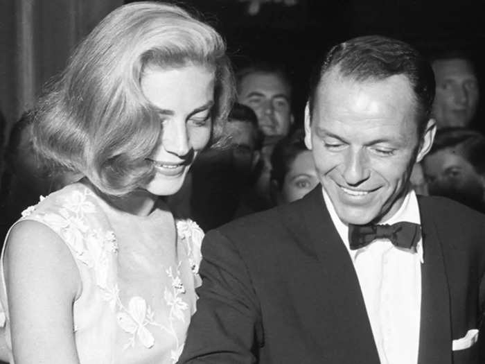 Frank Sinatra and Lauren Bacall