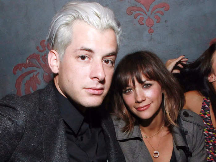 Mark Ronson and Rashida Jones