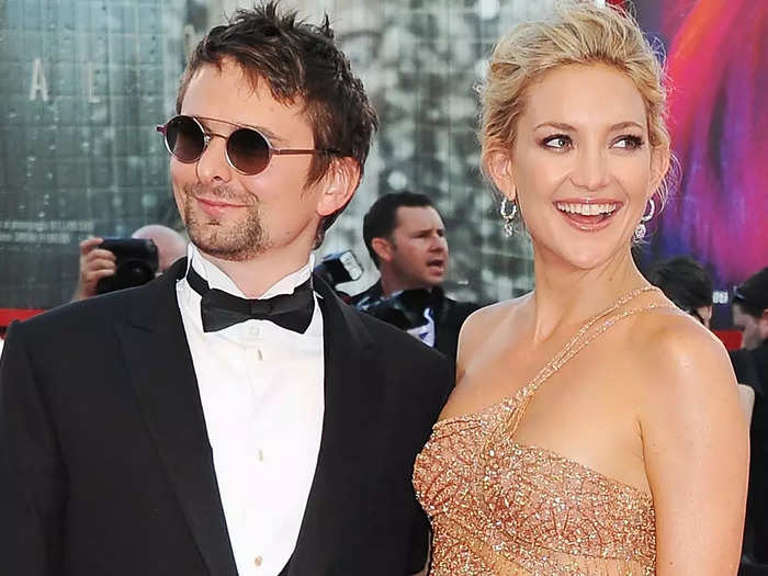 Matt Bellamy and Kate Hudson