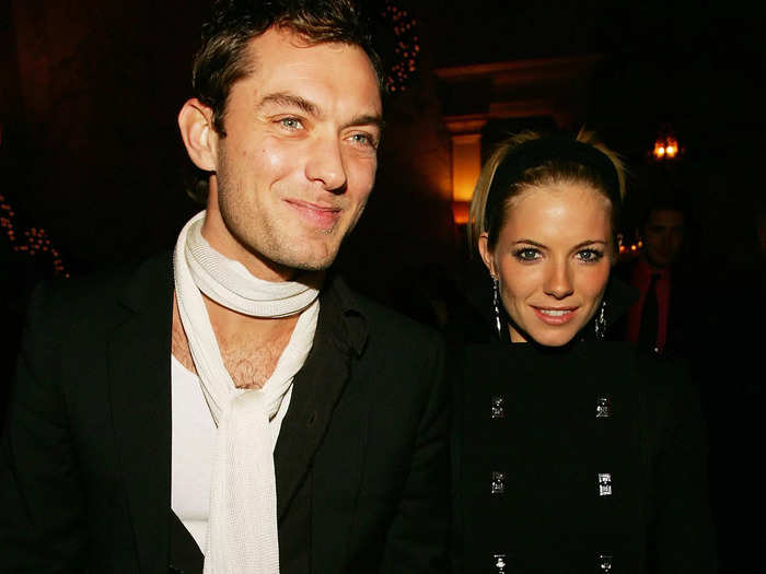 Jude Law and Sienna Miller