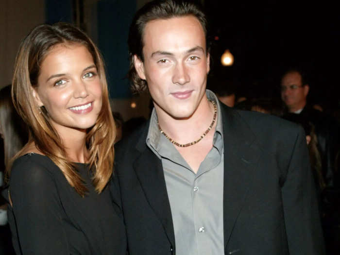 Chris Klein and Katie Holmes