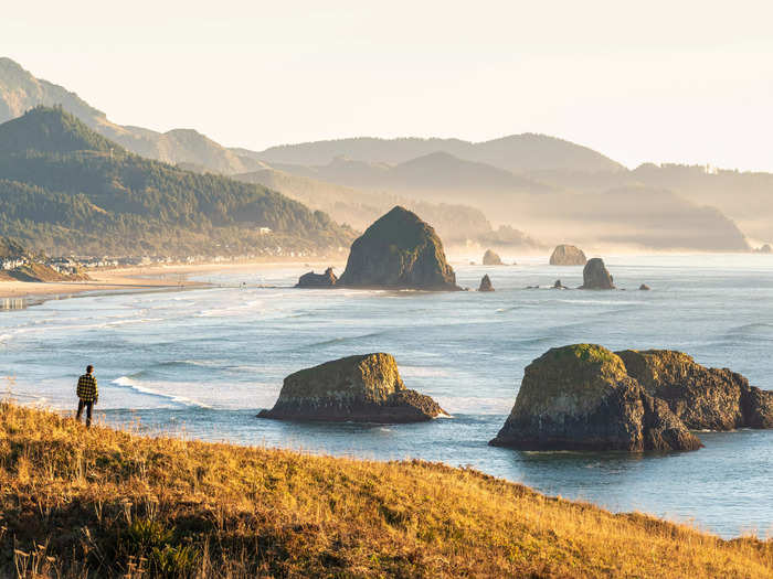 Its soft sand and "rugged beauty" are just a couple of reasons that TripAdvisor ranked Cannon Beach as Oregon