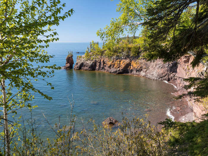 Park Point, which is home to beautiful views of Lake Superior, is Minnesota