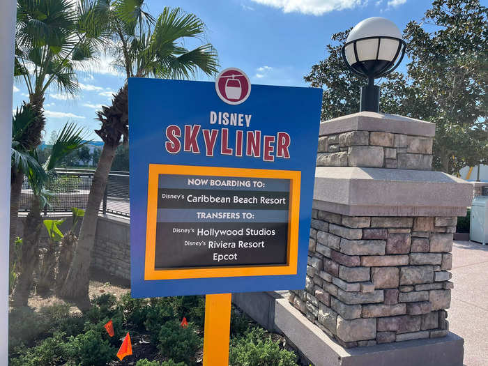 One of the biggest draws to staying here is having access to the Disney Skyliner.