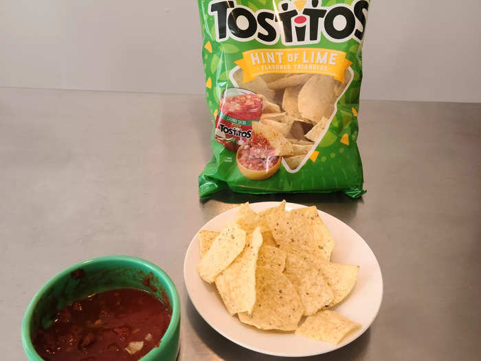 2. Tostitos hint of lime