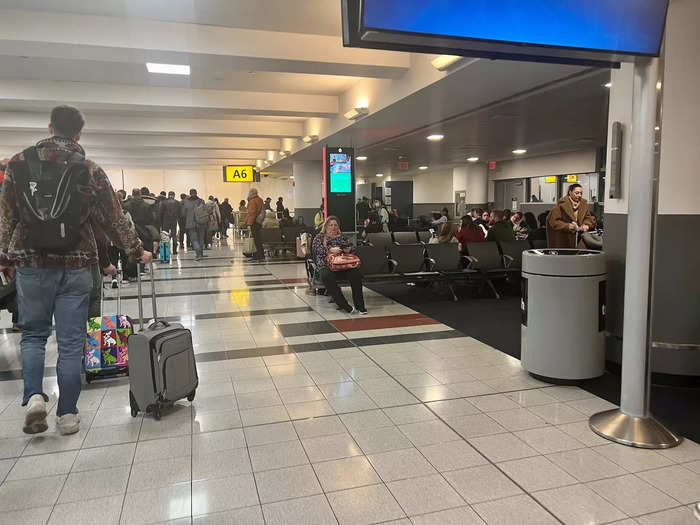 Boarding in New York, however, was more cattle-like as everyone started crowding the door in preparation after the premium passengers enplaned.