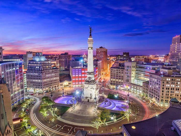 8. Indianapolis, Indiana