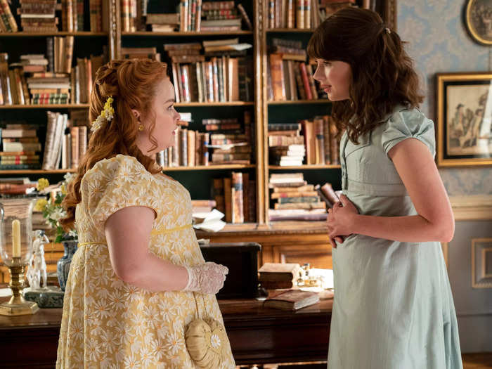 Eloise and Penelope are still fighting after the end of "Bridgerton" season two.