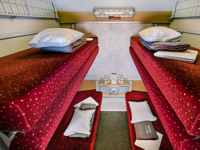 And then a year later, I booked the cheapest bed I could find on a 12-hour Nightjet train from Vienna, Austria, to Venice, Italy: a bunk in a shared cabin that cost about $80.