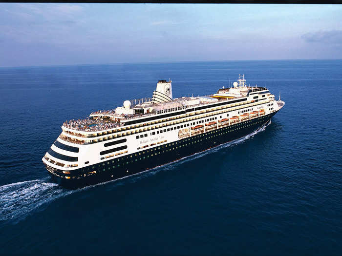 The 1,430-person Volendam vessel will serve as the travelers