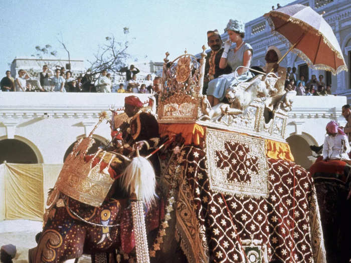 Even Queen Elizabeth visited in 1961, taking an elephant ride through the city.