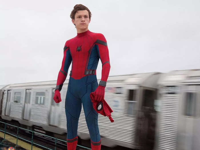 There seems to be a nod to "Spider-Man: Homecoming" and "Spider-Man 2" during MIles