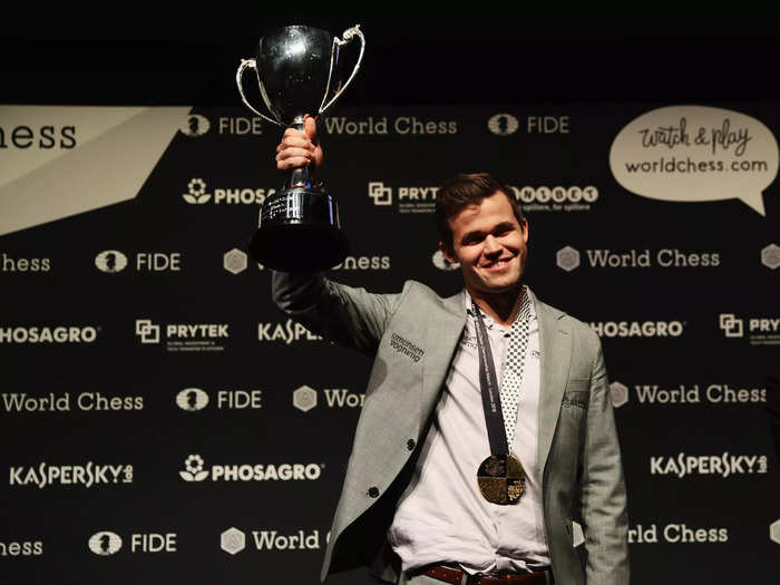 Carlsen went on to win four more world championships. He beat Anand again, then Sergey Karjakin, Fabiano Caruana, and Ian Nepomniachtchi.