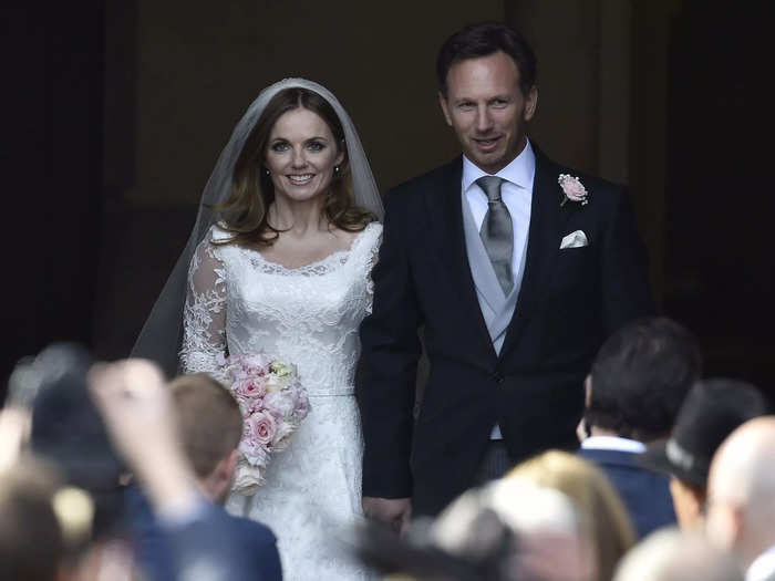 Geri and Christian got married in 2015.