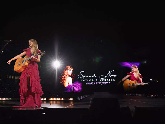 11. "Sparks Fly" and "Teardrops on My Guitar"